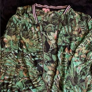 Juicy Couture tropical zip up
